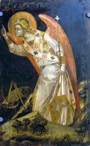 The Archangel Gabriel by Ridolfo di Arpo Guariento