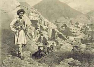 Arriving at Tsatanykh Dagestan by Grigori Grigorevich Gagarin