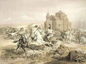 Skirmish of Persians and Kurds in Armenia Skirmish of Persians and Kurds in Armenia