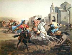 Skirmish of Persians and Kurds in Armenia 2