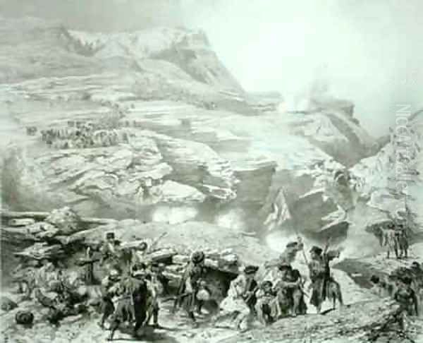 Soulak Pass at Akhati Dagestan - view 1