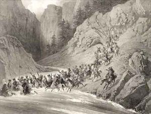 Tcherkersseians on a Raid near the Black Sea