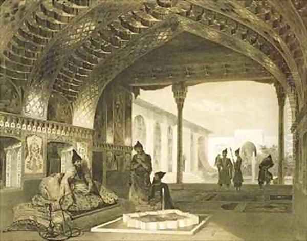 The Hall of Mirrors in the Palace of the Sardar of Yerevan Armenia - view 1