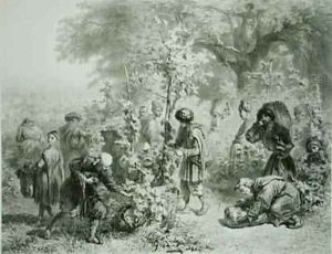 Grape Harvest in Kakhetie Georgia by Grigori Grigorevich Gagarin