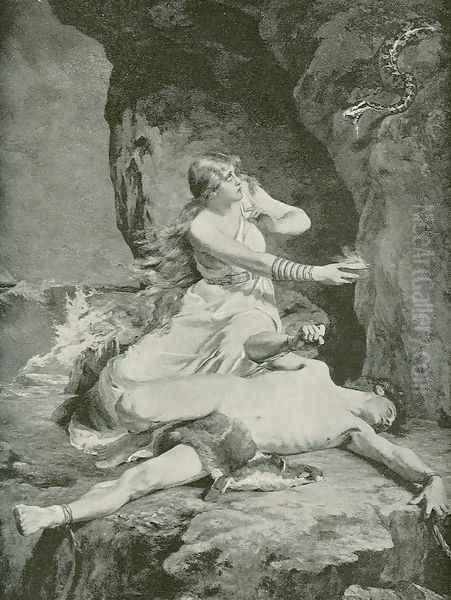 Loki and Sigyn - view 1