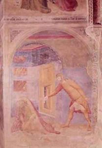 The Decapitation scene from The Life of St John the Baptist cycle in the Chapel of St Jean The Decapitation scene from The Life of St John the Baptist cycle in the Chapel of St Jean