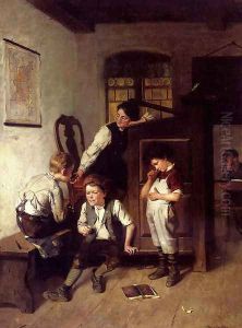 Mischief In The Classroom by Julius Geertz