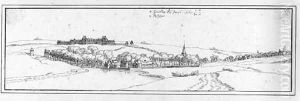 A View of Chantilly, near Paris by Josua de Grave