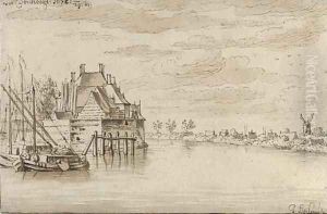 View of the River Maas at Dordrecht