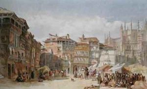 Segovia Spain by Edward Angelo Goodall