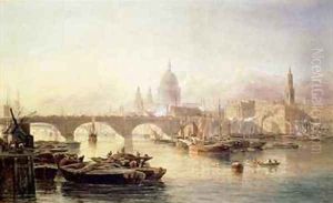 St Pauls Cathedral and London Bridge