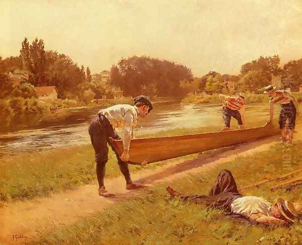 Le Repos Des Canotiers (The Rowers Rest) - view 1