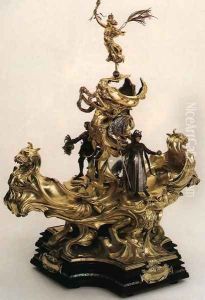 Epergne Presented to Queen Victoria as a Jubilee Gift by the Officers of the Army by Alfred Gilbert