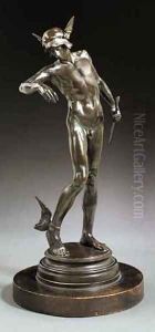 Perseus Arming I by Alfred Gilbert
