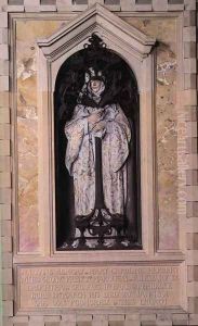 Memorial to Mary Caroline Herbert, Marchioness of Ailesbury by Alfred Gilbert