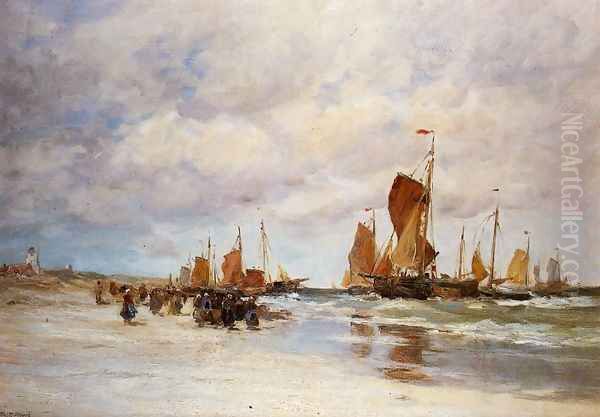 Welcoming the Fishing Vessels Home - view 1