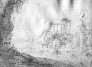 Landscape 1635-41 by Pieter Anthonisz. van Groenewegen