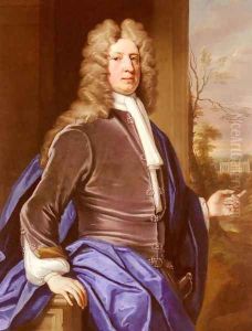 Portrait Of George Dodington by Thomas Gibson