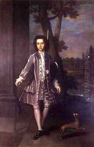 Full Length Portrait of William King by Thomas Gibson