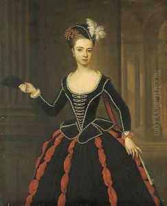 Portrait of the Hon. Mrs William Townshend by Thomas Gibson