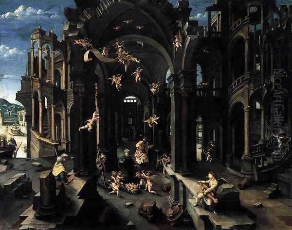 Adoration of the Shepherds c. 1525 - view 1