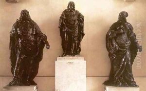 Louis XIV between Louis XIII and Anne of Austria thumbnail