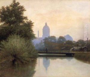 The Canal, Morning Effect, 1894 by Richard Buckner Gruelle
