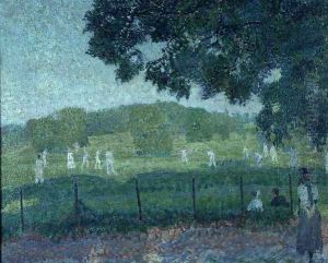 The Cricket Match by Spencer Frederick Gore