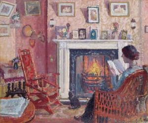 Interior 31 Mornington Crescent by Spencer Frederick Gore