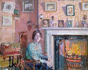 Interior Mornington Crescent by Spencer Frederick Gore
