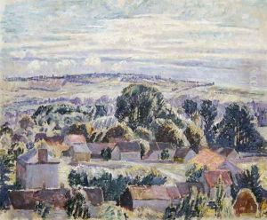 An English Landscape by Spencer Frederick Gore