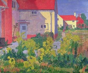 Harold Gilmans House at Letchworth by Spencer Frederick Gore