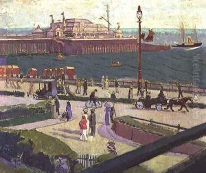 Brighton Pier by Spencer Frederick Gore
