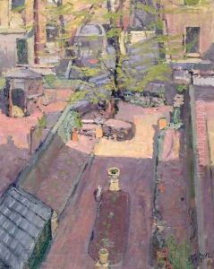 Spring in North London 2 Houghton Place by Spencer Frederick Gore