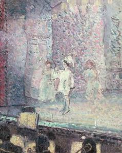 The Music Hall by Spencer Frederick Gore