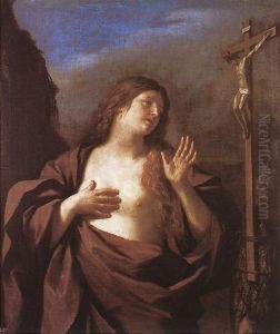 Mary Magdalene in Penitence by Giovanni Francesco Barbieri