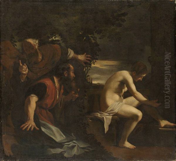Susanna and the Elders - view 1