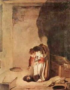 Parable Of The Lost Drachma 1618-22 by Giovanni Francesco Barbieri