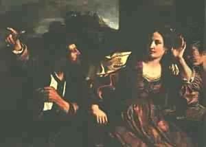 Semiramis Receiving Word Of The Revlt Of Babylon 1624
