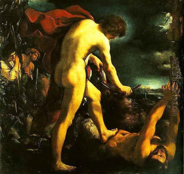 Apollo and Marsyas - view 1