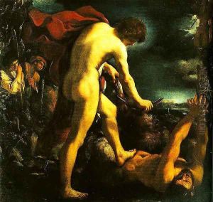 Apollo and Marsyas by Giovanni Francesco Barbieri