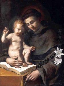 St Anthony of Padua with the Infant Christ