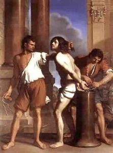 The Entombment Of Christ 1657 by Giovanni Francesco Barbieri