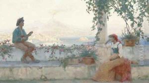 A serenade above the Bay of Naples by Martin Gwilt-Jolley