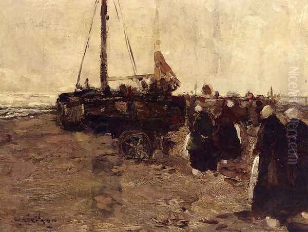 The Return Of The Fishing Boats by William Alfred Gibson