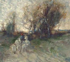 Returning with the flock by William Alfred Gibson