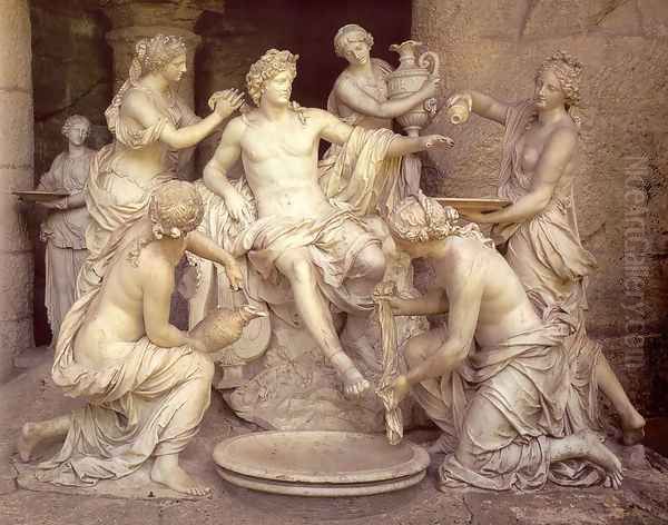 Apollo Tended by the Nymphs - view 1