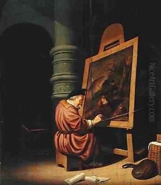 Interior of a Studio or A Painter in his Studio - view 1