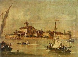 Landscape in the Environs of Venice by Giacomo Guardi