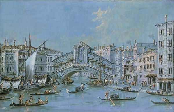 The Rialto Bridge, Venice - view 1